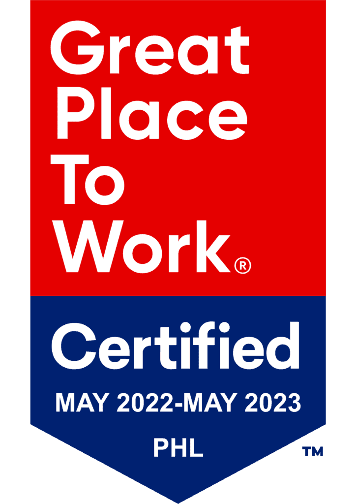 NEARSOL Great place to work badge PH 2022-2023
