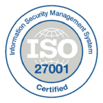 About Us 14 ISO 27001 Certified Badge