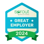About Us 21 Sprout Great Employer 2024 Badge
